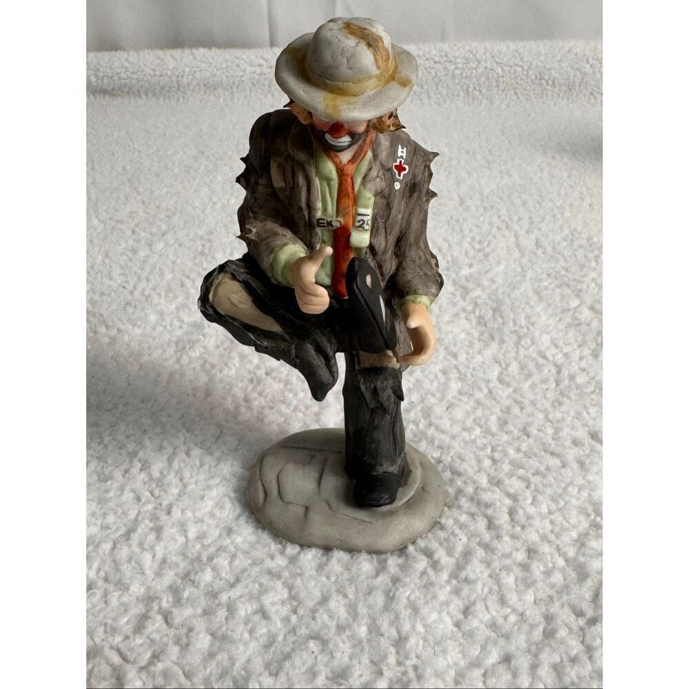 Vintage Emmett Kelly Jr. “Hole In The Sole” Flambro Miniature Collection
